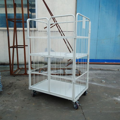 铭晔四面双门常规多规格物流台车 现代物流仓储的灵活高效解决方案